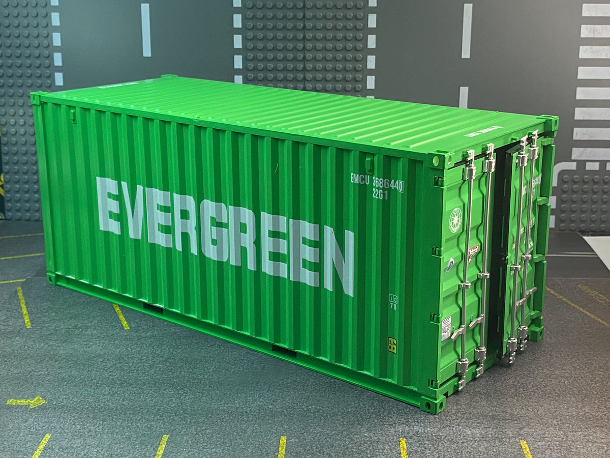 Desktop Shipping Container 12-inch Evergreen