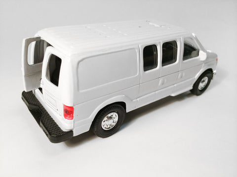 Blank White Van