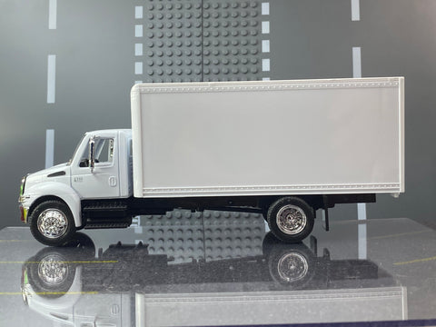 8in Blank 4200 Box Truck Scale Model